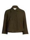 Ba&sh Women's Milos Leather Jacket In Brown