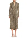 Ba&sh Women's Seven Floral A-line Midi-dress In Multi