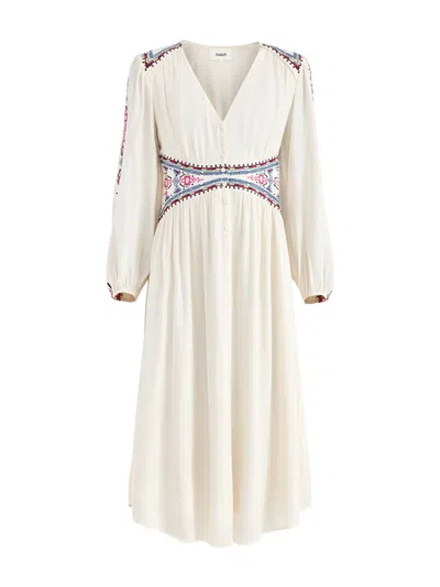 Ba&sh Womens Tina Shirt Dress Cream In Sand