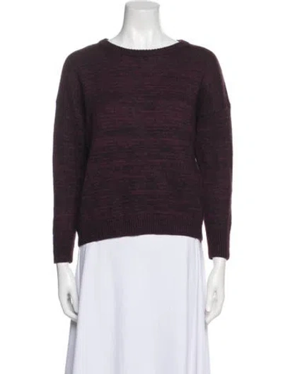 Pre-owned Ba&sh Wool Bateau Neckline Sweater In Black