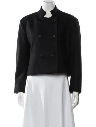 Pre-owned Ba&sh Wool Blazer In Black