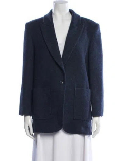 Pre-owned Ba&sh Wool Blazer In Black