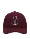 Ba&sh Wool-blend Cap In Red