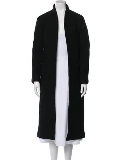 Pre-owned Ba&sh Wool Coat In Black