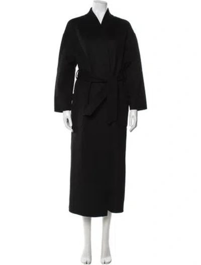 Pre-owned Ba&sh Wool Coat In Black