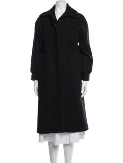 Pre-owned Ba&sh Wool Coat In Black