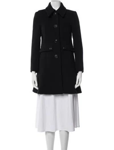 Pre-owned Ba&sh Wool Coat In Black