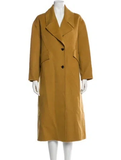 Pre-owned Ba&sh Wool Coat In Brown