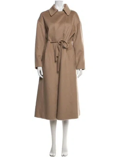 Pre-owned Ba&sh Wool Coat In Neutrals