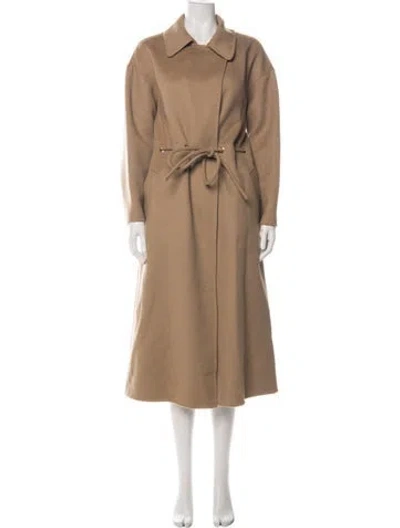 Pre-owned Ba&sh Wool Coat W/ Tags In Green