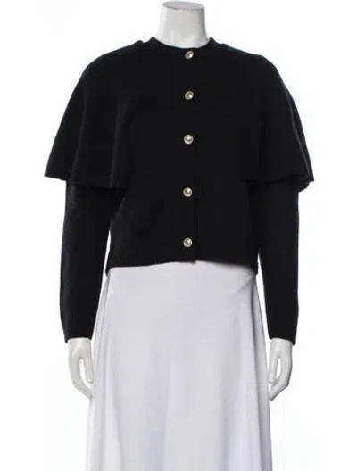 Pre-owned Ba&sh Wool Crew Neck Sweater In Black