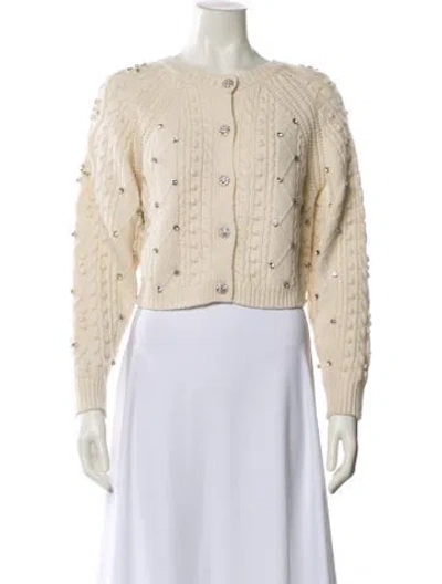 Pre-owned Ba&sh Wool Crew Neck Sweater In Blue