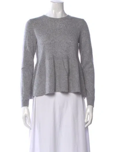 Pre-owned Ba&sh Wool Crew Neck Sweater In Gray