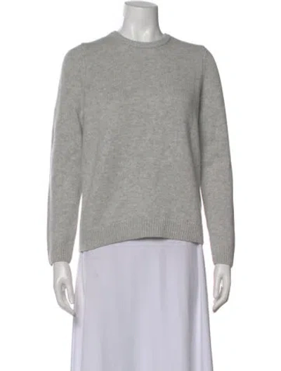 Pre-owned Ba&sh Wool Crew Neck Sweater In Gray