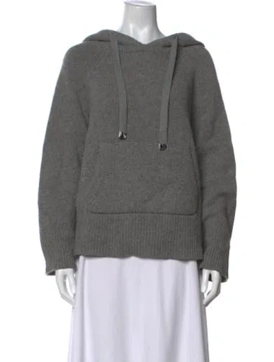 Pre-owned Ba&sh Wool Crew Neck Sweater In Grey