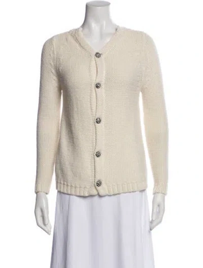 Pre-owned Ba&sh Wool Crew Neck Sweater In Neutral