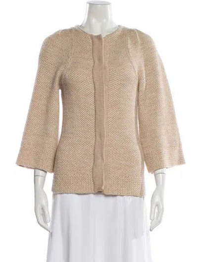Pre-owned Ba&sh Wool Crew Neck Sweater In Neutral