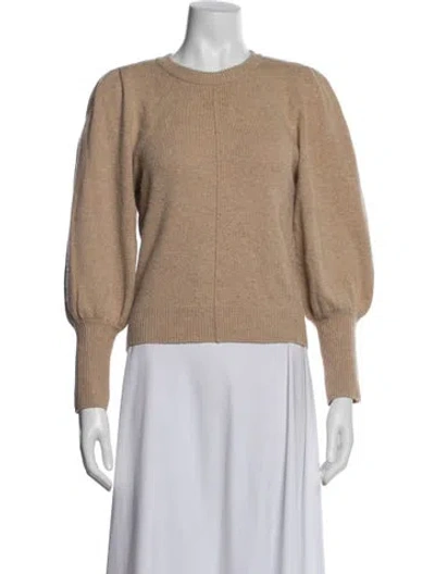 Pre-owned Ba&sh Wool Crew Neck Sweater In Neutral