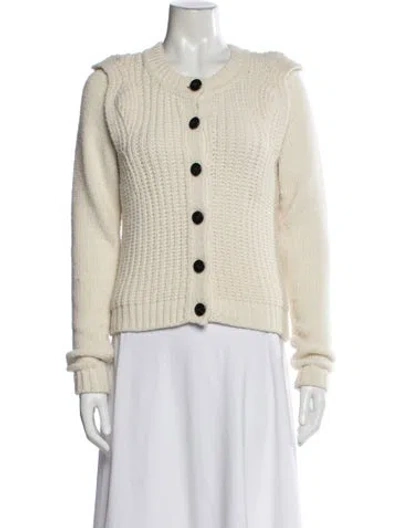 Pre-owned Ba&sh Wool Crew Neck Sweater In Neutral
