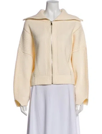 Pre-owned Ba&sh Wool Evening Jacket In Neutral