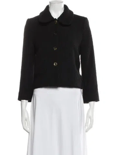 Pre-owned Ba&sh Wool Jacket In Black
