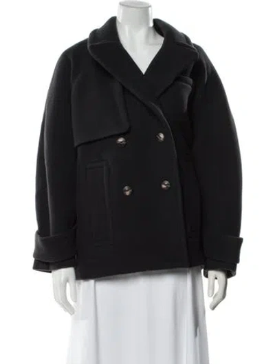 Pre-owned Ba&sh Wool Jacket In Black