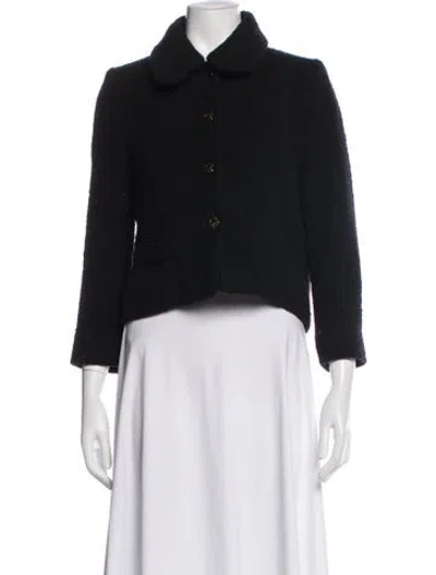 Pre-owned Ba&sh Wool Jacket In Black