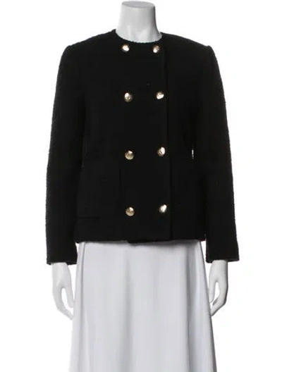 Pre-owned Ba&sh Wool Jacket In Black