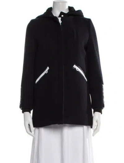 Pre-owned Ba&sh Wool Jacket In Black