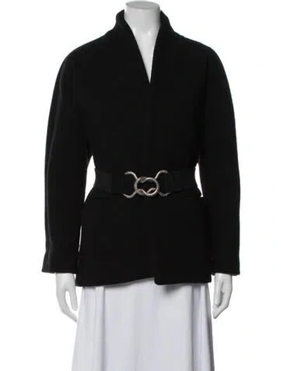 Pre-owned Ba&sh Wool Jacket In Black