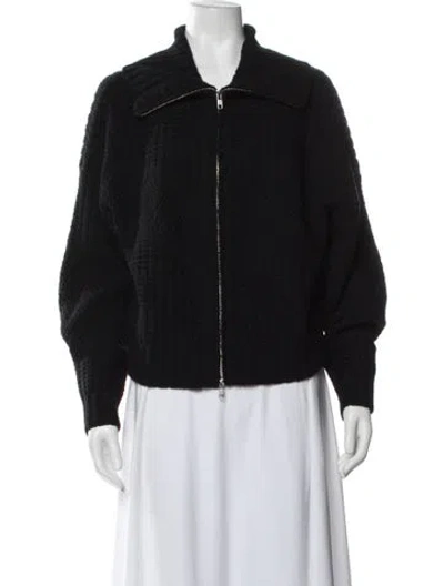 Pre-owned Ba&sh Wool Jacket In Black