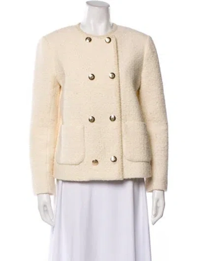 Pre-owned Ba&sh Wool Jacket In Neutral