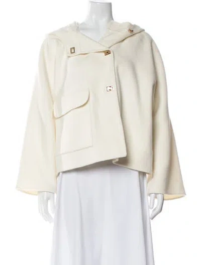 Pre-owned Ba&sh Wool Jacket In Neutral