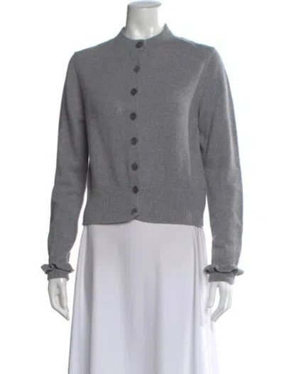 Pre-owned Ba&sh Wool Mock Neck Sweater In Gray