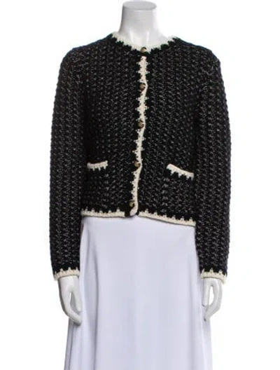 Pre-owned Ba&sh Wool Printed Jacket In Multi