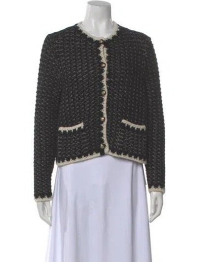 Pre-owned Ba&sh Wool Printed Sweater In Multi