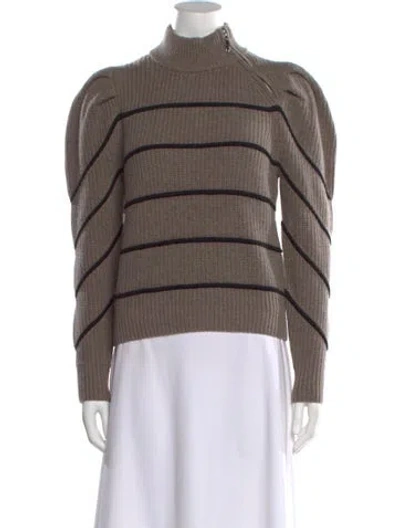 Pre-owned Ba&sh Wool Striped Sweater In Multi