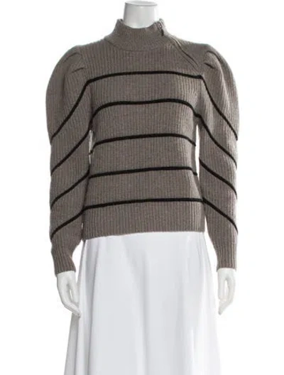 Pre-owned Ba&sh Wool Striped Sweater In Multi