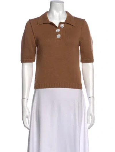 Pre-owned Ba&sh Wool Sweater In Brown