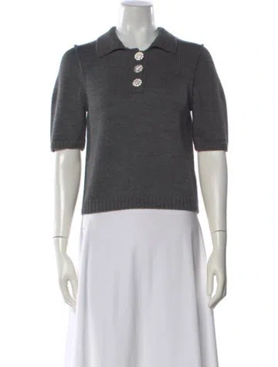 Pre-owned Ba&sh Wool Sweater In Gray