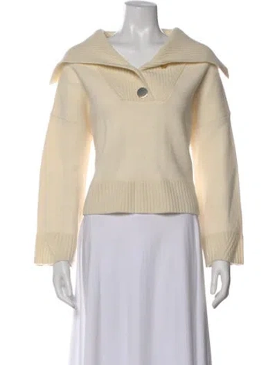 Pre-owned Ba&sh Wool Sweater In Neutral