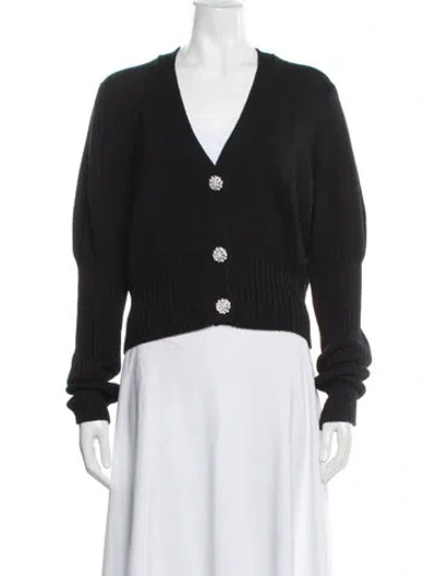 Pre-owned Ba&sh Wool V-neck Sweater In Blue