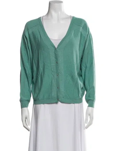 Pre-owned Ba&sh Wool V-neck Sweater In Multi