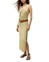 Ba&sh Ba & Sh Zalana Dress In Gold