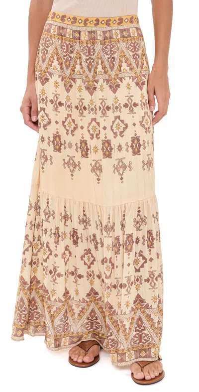 Ba&sh Zaya Skirt Jaune In Yellow