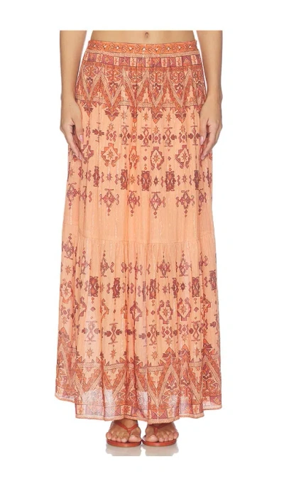 Ba&sh Zaya Skirt In Mandarine