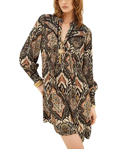 Ba&sh Ba & Sh Zaza Babydoll Mini Dress In Black