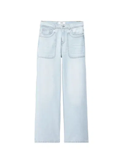 Ba&sh Zoel Wide-leg Jeans In Blue