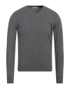 B.a. Printed Artworks B. A. Printed Artworks Man Sweater Grey Size L Cashmere In Grey