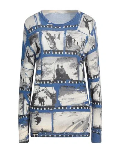 B.a. Printed Artworks B. A. Printed Artworks Woman Sweater Ivory Size L Merino Wool, Silk, Cashmere In White